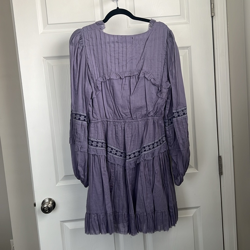 Purple Flowy ASOS Dress - Picture 3 of 4